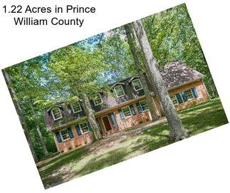 1.22 Acres in Prince William County