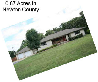 0.87 Acres in Newton County