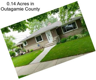 0.14 Acres in Outagamie County