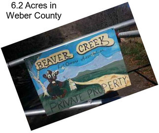 6.2 Acres in Weber County