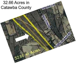 32.66 Acres in Catawba County