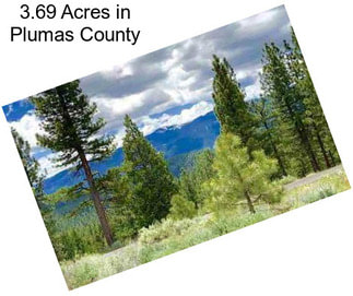 3.69 Acres in Plumas County