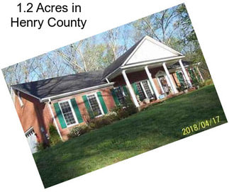 1.2 Acres in Henry County