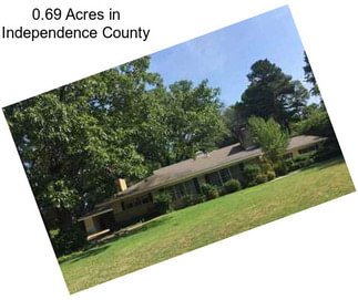 0.69 Acres in Independence County