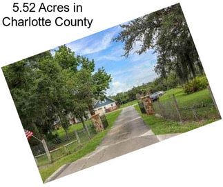 5.52 Acres in Charlotte County