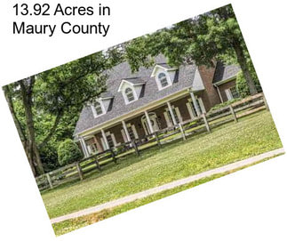 13.92 Acres in Maury County