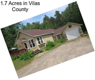 1.7 Acres in Vilas County