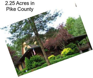2.25 Acres in Pike County