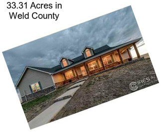 33.31 Acres in Weld County