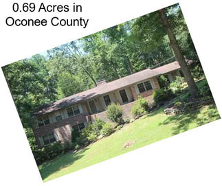 0.69 Acres in Oconee County