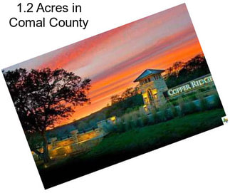 1.2 Acres in Comal County