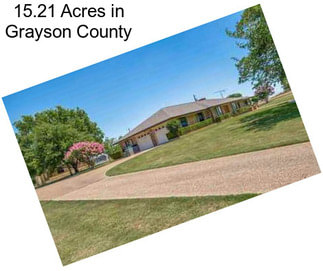 15.21 Acres in Grayson County