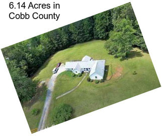 6.14 Acres in Cobb County