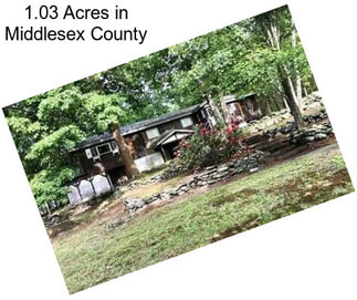 1.03 Acres in Middlesex County