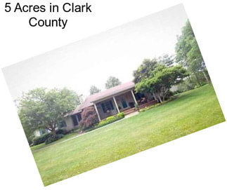 5 Acres in Clark County