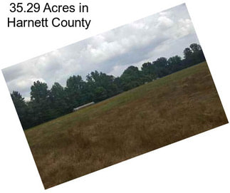 35.29 Acres in Harnett County