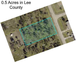 0.5 Acres in Lee County