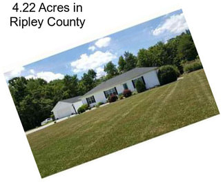 4.22 Acres in Ripley County