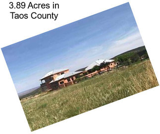 3.89 Acres in Taos County