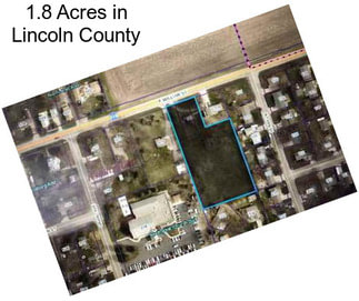 1.8 Acres in Lincoln County