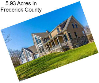 5.93 Acres in Frederick County
