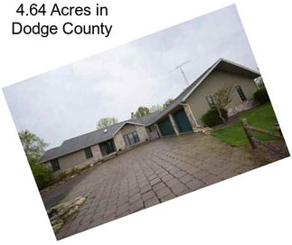 4.64 Acres in Dodge County