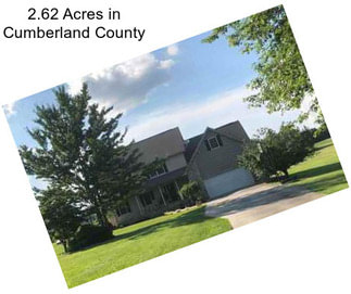 2.62 Acres in Cumberland County
