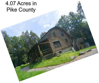 4.07 Acres in Pike County