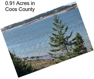 0.91 Acres in Coos County