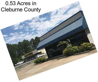 0.53 Acres in Cleburne County