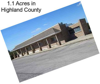 1.1 Acres in Highland County