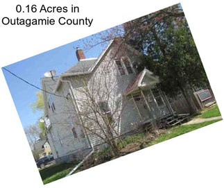 0.16 Acres in Outagamie County