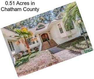 0.51 Acres in Chatham County