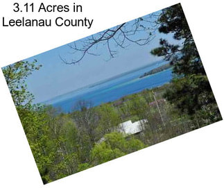 3.11 Acres in Leelanau County