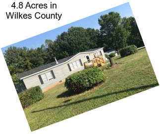 4.8 Acres in Wilkes County