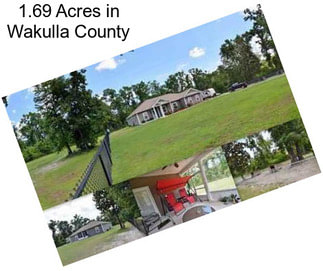 1.69 Acres in Wakulla County