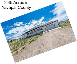 2.45 Acres in Yavapai County