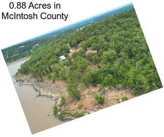 0.88 Acres in McIntosh County