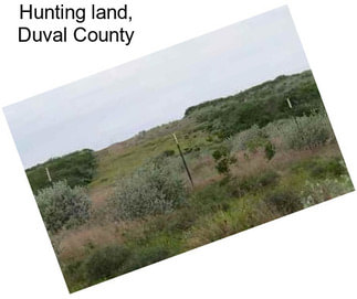 Hunting land, Duval County