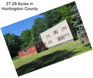 27.28 Acres in Huntingdon County