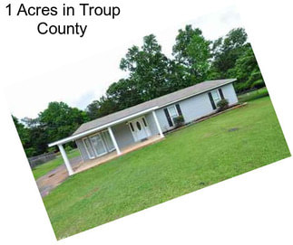 1 Acres in Troup County