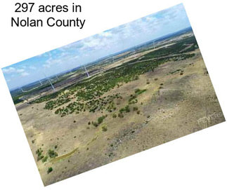 297 acres in Nolan County
