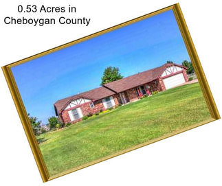 0.53 Acres in Cheboygan County