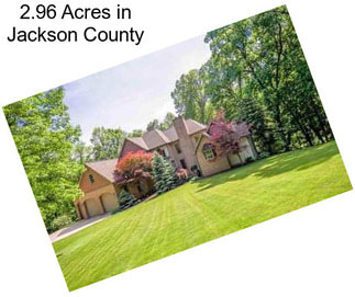 2.96 Acres in Jackson County