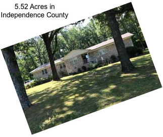 5.52 Acres in Independence County