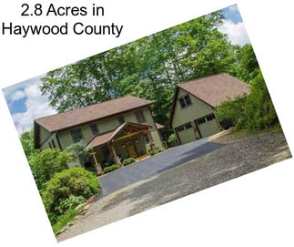 2.8 Acres in Haywood County