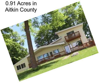 0.91 Acres in Aitkin County