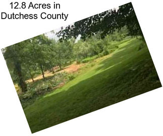 12.8 Acres in Dutchess County