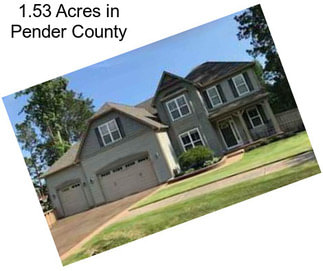 1.53 Acres in Pender County