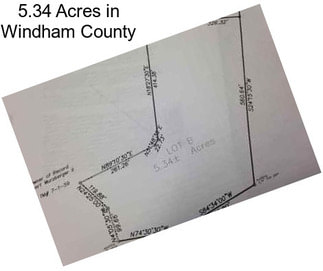 5.34 Acres in Windham County